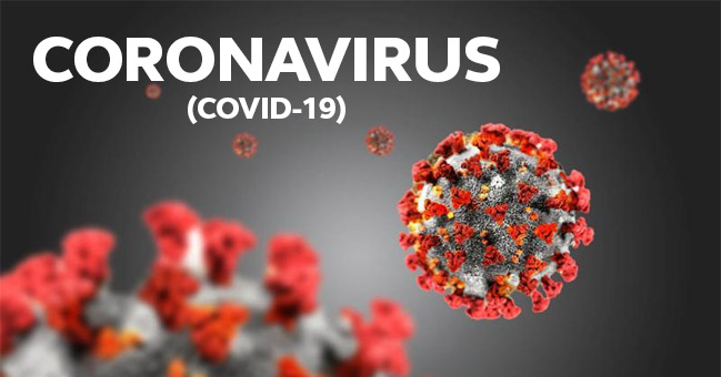 Coronavirus slider